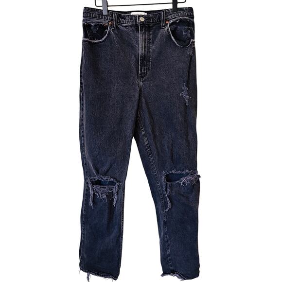 Abercrombie & Fitch Women's 90's Straight Ultra High Rise Jeans - Picture 1 of 9